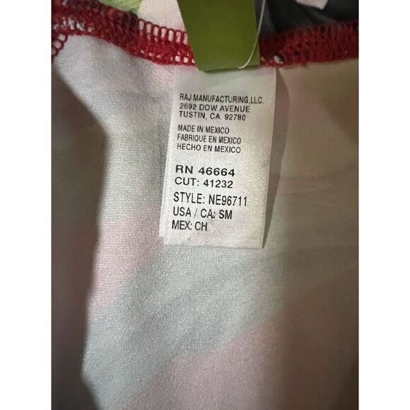 Next By Athena Womens Small Native Palms Tropical Print Surf Rash Guard NWT - Picture 9 of 9